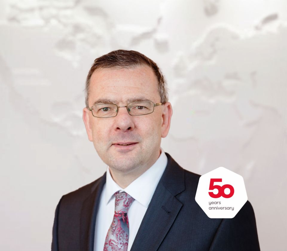Zdjęcie portretowe Clausa Wielanda, Head of Risk Management, EOS Holding 