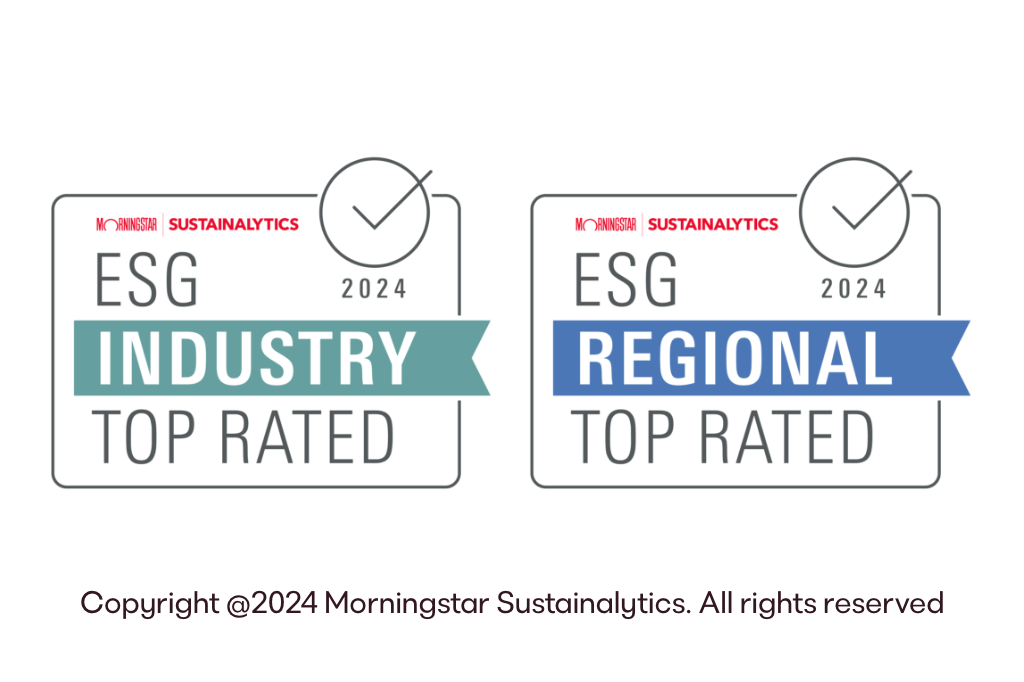 Certyfikaty ESG Copyright @2024 Morningstar Sustainalytics. Wszelkie prawa zastrzeżone 