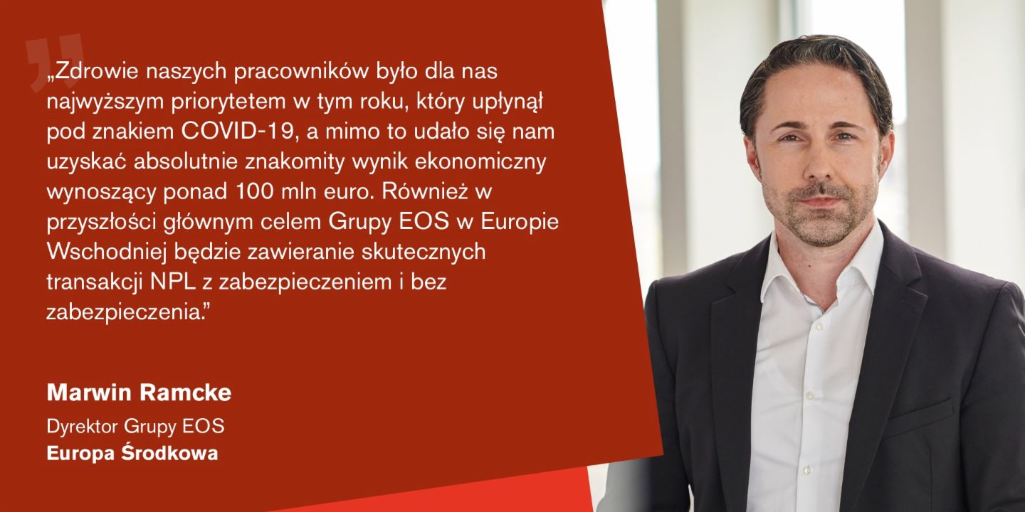Quote from Marwin Ramcke, Managing Director of the EOS Group and responsible for the Eastern Europe region: "I am pleased that we have managed to overcome the challenges of this year together."