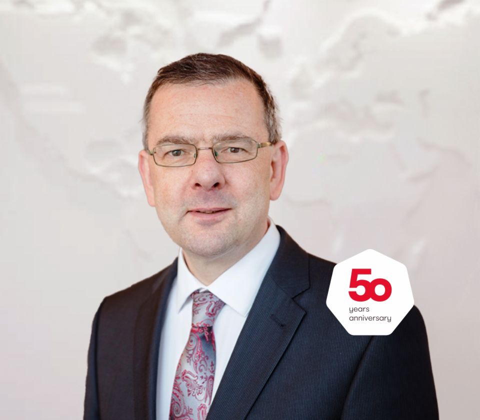Zdjęcie portretowe Clausa Wielanda, Head of Risk Management, EOS Holding 